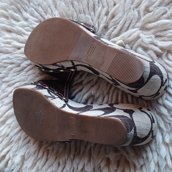 Coach wedge  sandals - Picture 7 of 16